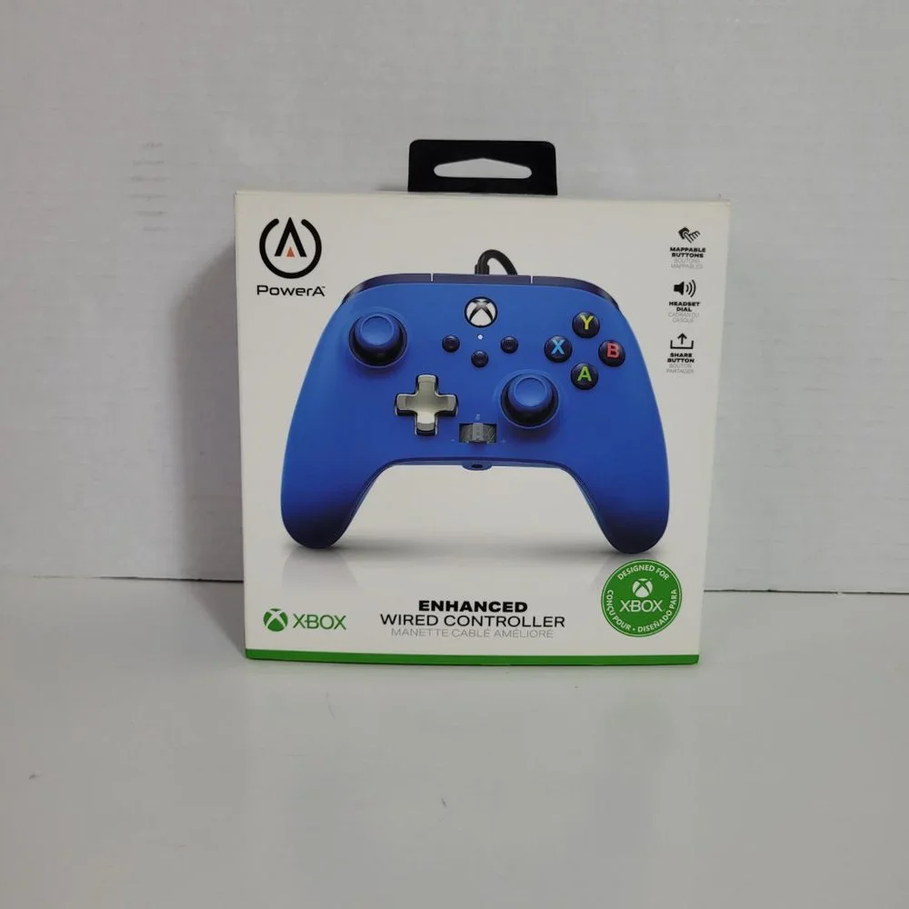 Power A Wired Controller For Xbox Series Bold Blue